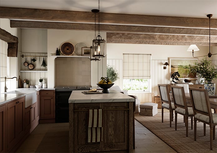 The British Stripe Co. Elizabeth, Dover No.1 - Twist&Fit Roman Blind - Image 7